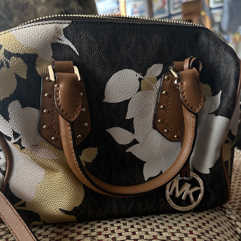 Michael Kors Aira Floral Mini Bag